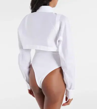 Alaïa Alaïa Cotton bodysuit | Thumbnail 3