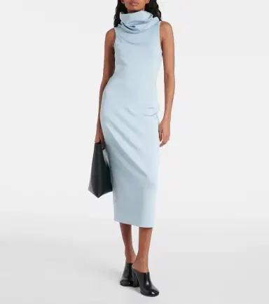 Alaïa Alaïa Hooded jersey midi dress | Thumbnail 5