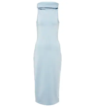 Alaïa Alaïa Hooded jersey midi dress | Thumbnail 1