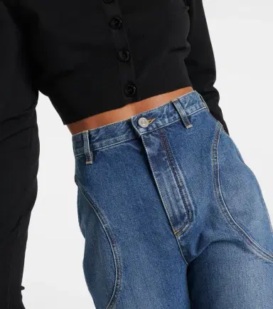 Alaïa Alaïa High-rise slim jeans | Thumbnail 3