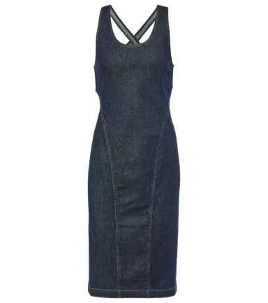 Alaïa Alaïa Denim midi dress | Thumbnail 1