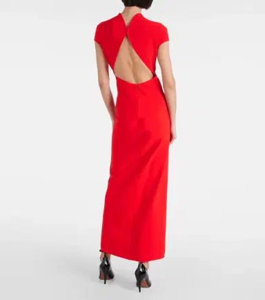 Alaïa Alaïa Cutout jersey maxi dress | Thumbnail 2