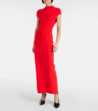 Alaïa Alaïa Cutout jersey maxi dress | Thumbnail 3