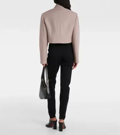 Alaia Alaïa High-rise gabardine leggings | Thumbnail 2