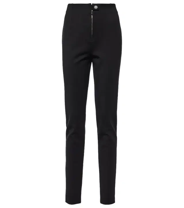 Alaia Alaïa High-rise gabardine leggings