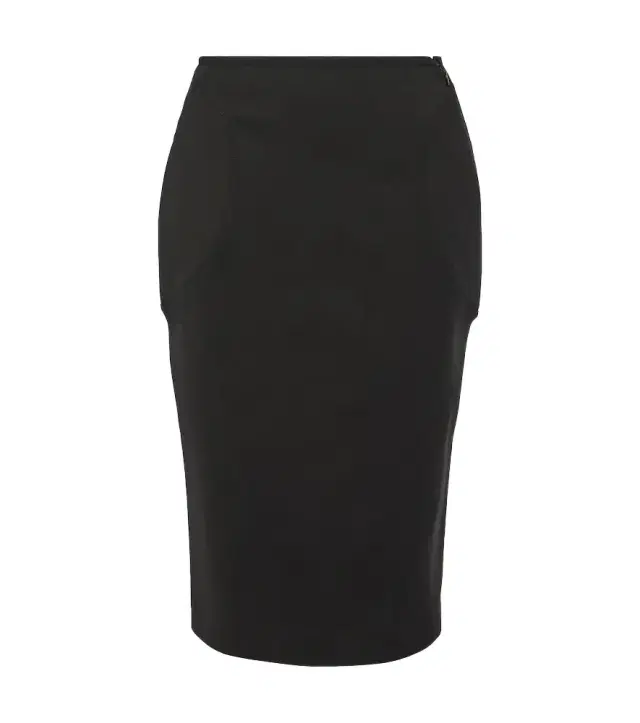 Alaïa Ruched pencil skirt