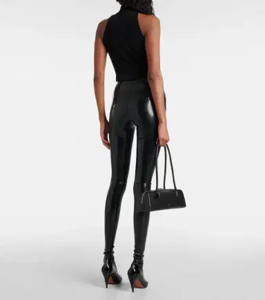 Alaïa Alaïa Latex leggings | Thumbnail 3