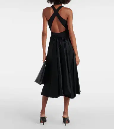 Alaïa Alaïa Cotton-blend midi dress | Thumbnail 3