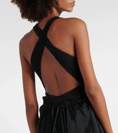 Alaïa Alaïa Cotton-blend midi dress | Thumbnail 5