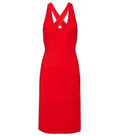 Alaïa Alaïa Open-back midi dress | Thumbnail 1 Alaïa Alaïa Open-back midi dress | Thumbnail 1
