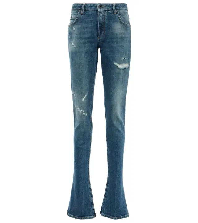 Dolce & Gabbana High-rise flared jeans