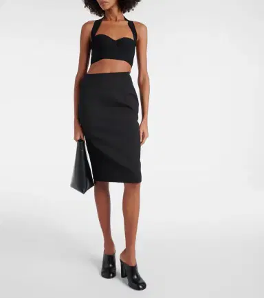 Alaïa Alaïa Halterneck bra top | Thumbnail 3