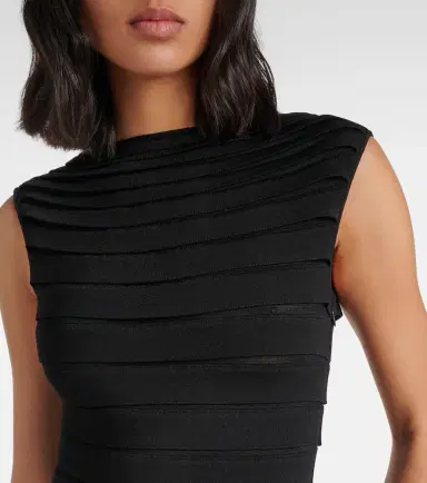 Alaia Alaïa Striped midi dress | Thumbnail 2