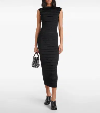 Alaia Alaïa Striped midi dress | Thumbnail 3