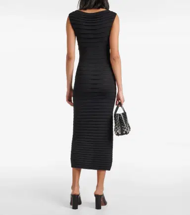 Alaia Alaïa Striped midi dress | Thumbnail 4