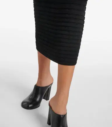 Alaia Alaïa Striped midi dress | Thumbnail 5
