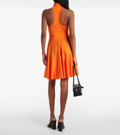 Alaïa Alaïa High-neck jersey minidress | Thumbnail 2