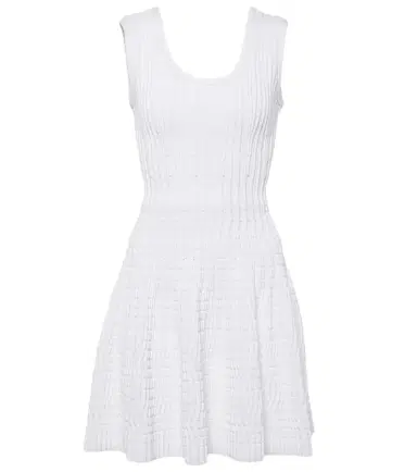 Alaïa Alaïa Pointelle minidress | Thumbnail 1