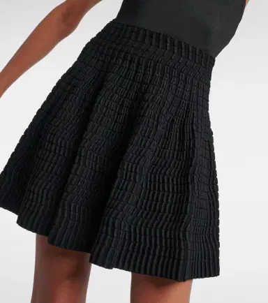 Alaïa Alaïa High-rise miniskirt | Thumbnail 4