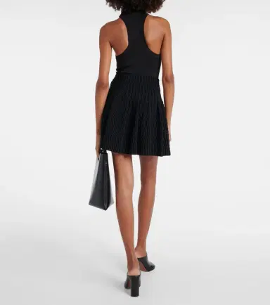 Alaïa Alaïa High-rise miniskirt | Thumbnail 5