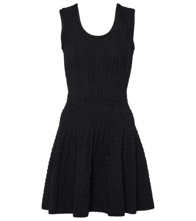 Alaia Alaïa Pointelle minidress