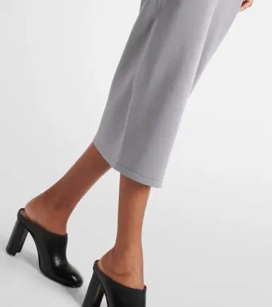 Alaïa Alaïa Hooded jersey midi dress | Thumbnail 6