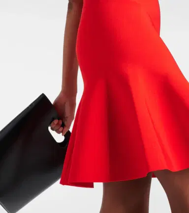 Alaïa Alaïa Ribbed-knit halterneck minidress | Thumbnail 4
