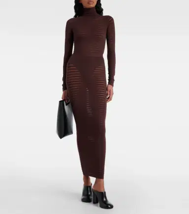 Alaïa Alaïa Striped maxi skirt | Thumbnail 5
