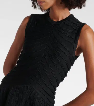 Alaïa Alaïa Gathered midi dress | Thumbnail 2