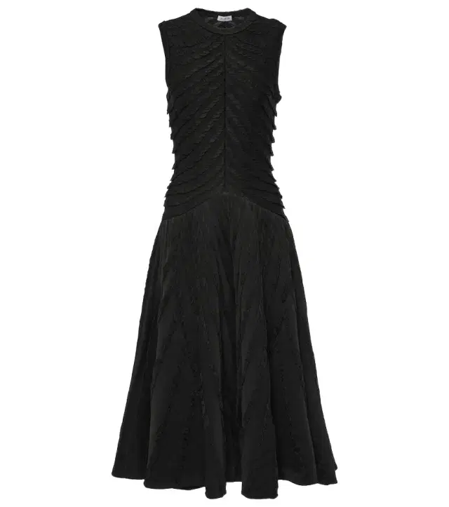 Alaia Alaïa Gathered midi dress