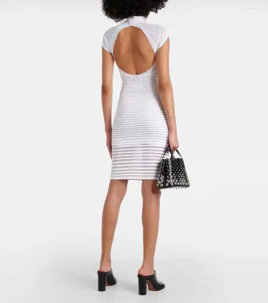 Alaïa Alaïa Striped minidress | Thumbnail 3