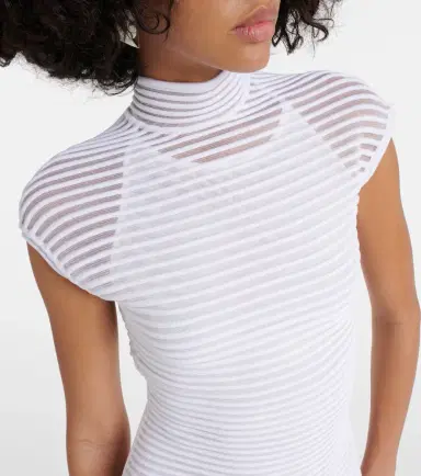 Alaïa Alaïa Striped minidress | Thumbnail 5