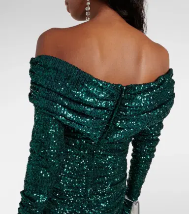 Dolce & Gabbana Off-shoulder sequined gown | Thumbnail 6 Dolce & Gabbana Off-shoulder sequined gown | Thumbnail 6