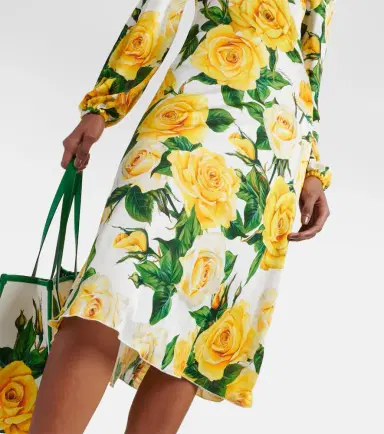Dolce & Gabbana Floral midi dress | Thumbnail 4