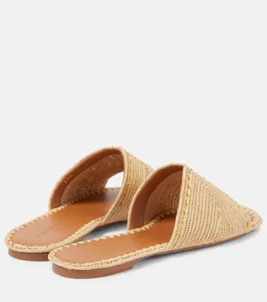 CLERGERIE Ineni raffia slides | Thumbnail 4 CLERGERIE Ineni raffia slides | Thumbnail 4