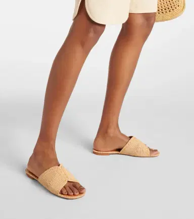 CLERGERIE Ineni raffia slides | Thumbnail 5 CLERGERIE Ineni raffia slides | Thumbnail 5