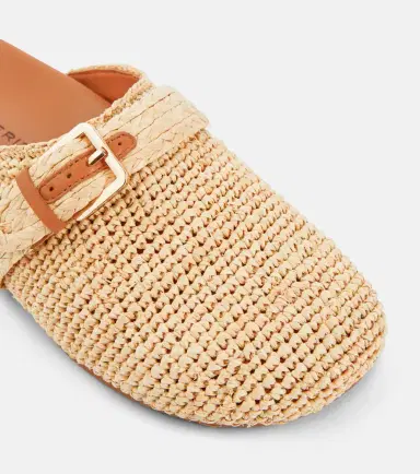 CLERGERIE Quinta raffia mules | Thumbnail 2 CLERGERIE Quinta raffia mules | Thumbnail 2