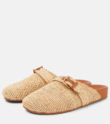 CLERGERIE Quinta raffia mules | Thumbnail 3 CLERGERIE Quinta raffia mules | Thumbnail 3