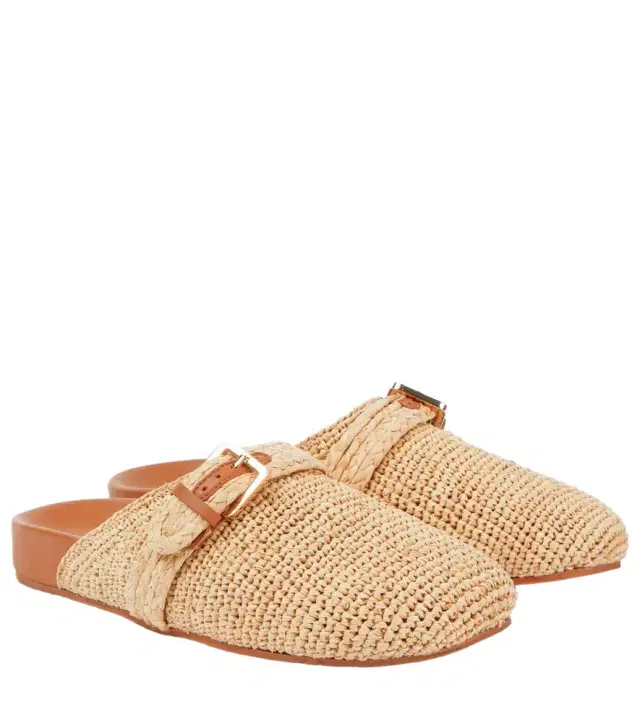 CLERGERIE Quinta raffia mules