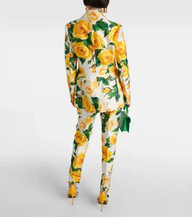 Dolce & Gabbana Turlington floral silk-blend jacket | Thumbnail 6 Dolce & Gabbana Turlington floral silk-blend jacket | Thumbnail 6