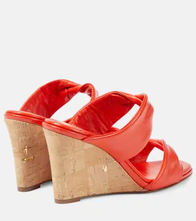 Aquazzura Twist leather wedge sandals | Thumbnail 3 Aquazzura Twist leather wedge sandals | Thumbnail 3