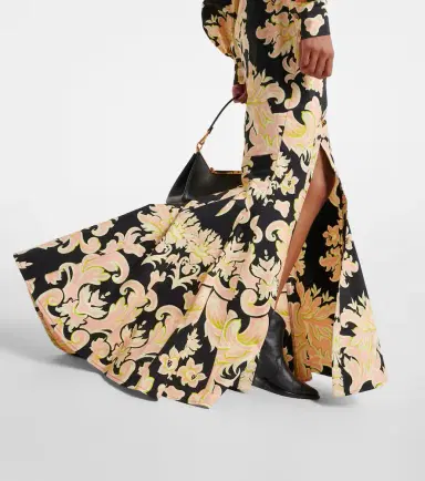 Etro Printed cotton-blend maxi shirt dress | Thumbnail 6