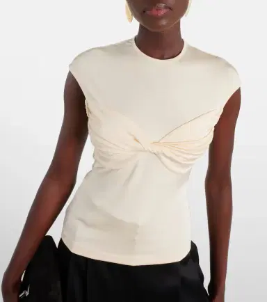 Tove Paola gathered jersey top | Thumbnail 3