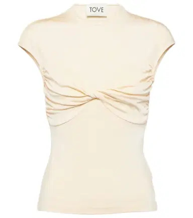 Tove Paola gathered jersey top | Thumbnail 1