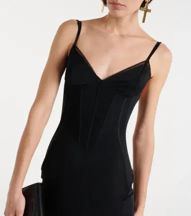Dolce & Gabbana Satin corset dress | Thumbnail 3