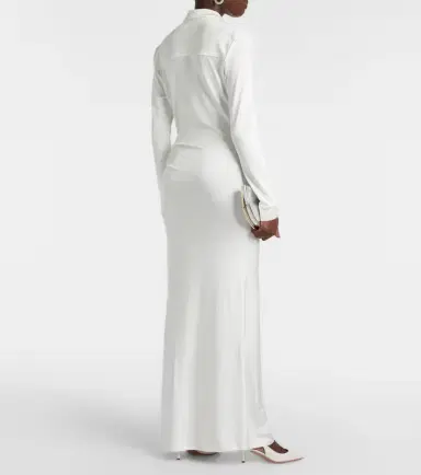 Tove Iana gathered jersey maxi dress | Thumbnail 4