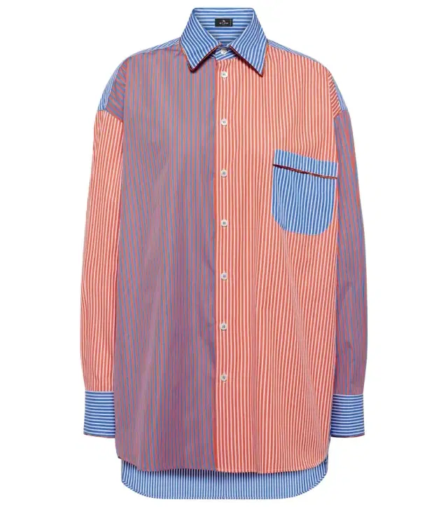 Etro Striped cotton shirt