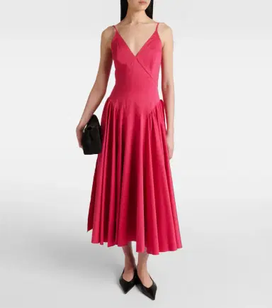 Tove Solene cotton-blend midi dress | Thumbnail 3