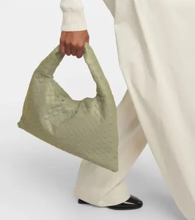 Bottega Veneta Hop Intrecciato leather shoulder bag | Thumbnail 4 Bottega Veneta Hop Intrecciato leather shoulder bag | Thumbnail 4