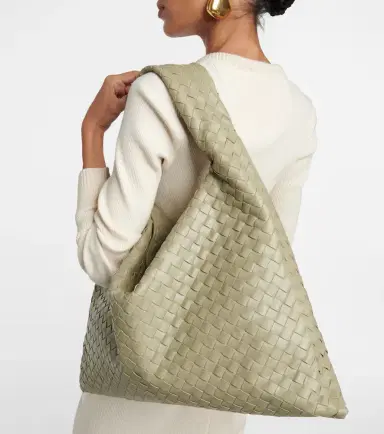 Bottega Veneta Hop Intrecciato Large leather tote bag | Thumbnail 2